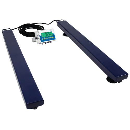 Adam Equipment AELP Pallet Beams with AE403 Indicator, 1000 kg Capacity, 0.2 kg Readability, 120 x 1330 mm Pan Size - AELP 1000 [AE403] - Click Image to Close